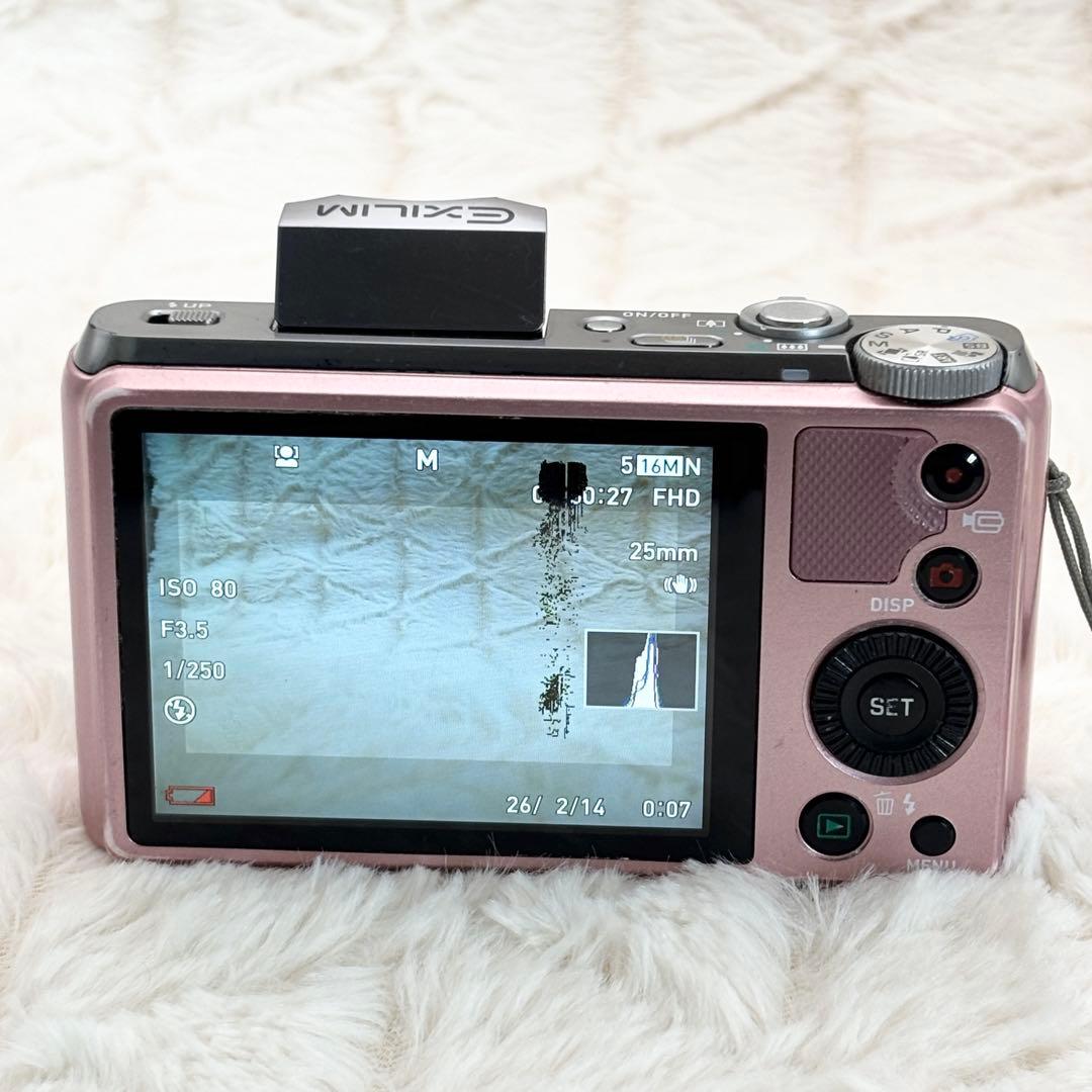 CASIO EXILIM EX-ZR700 ピンク