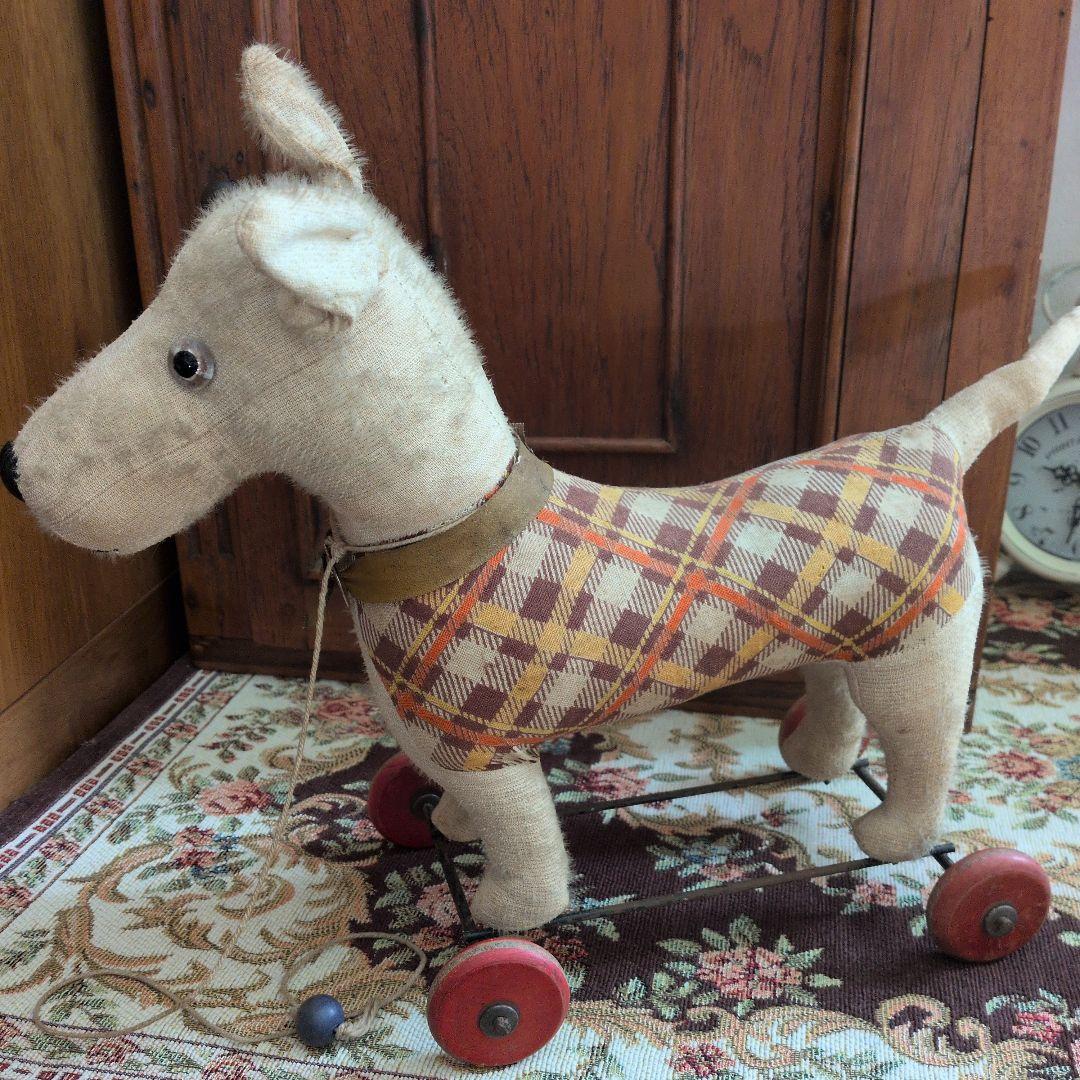 フランスアンティーク　ドッグ