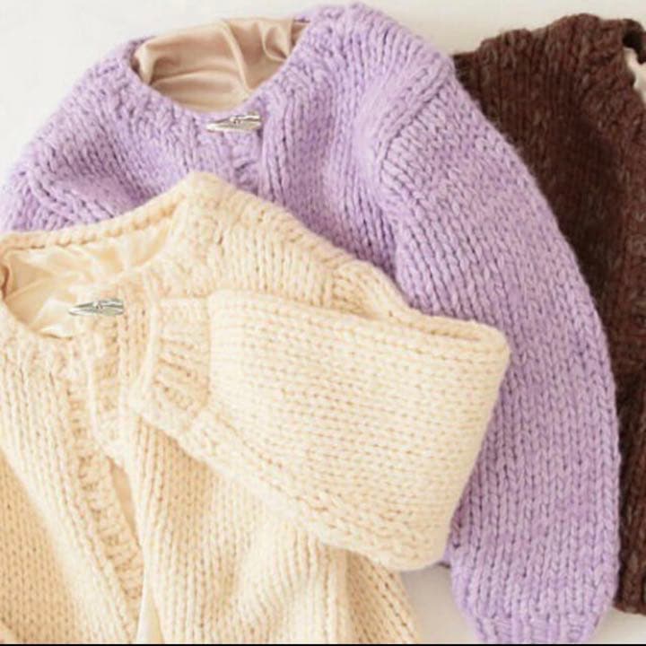 searoomlynn ニットジャケット ニット 上のみ