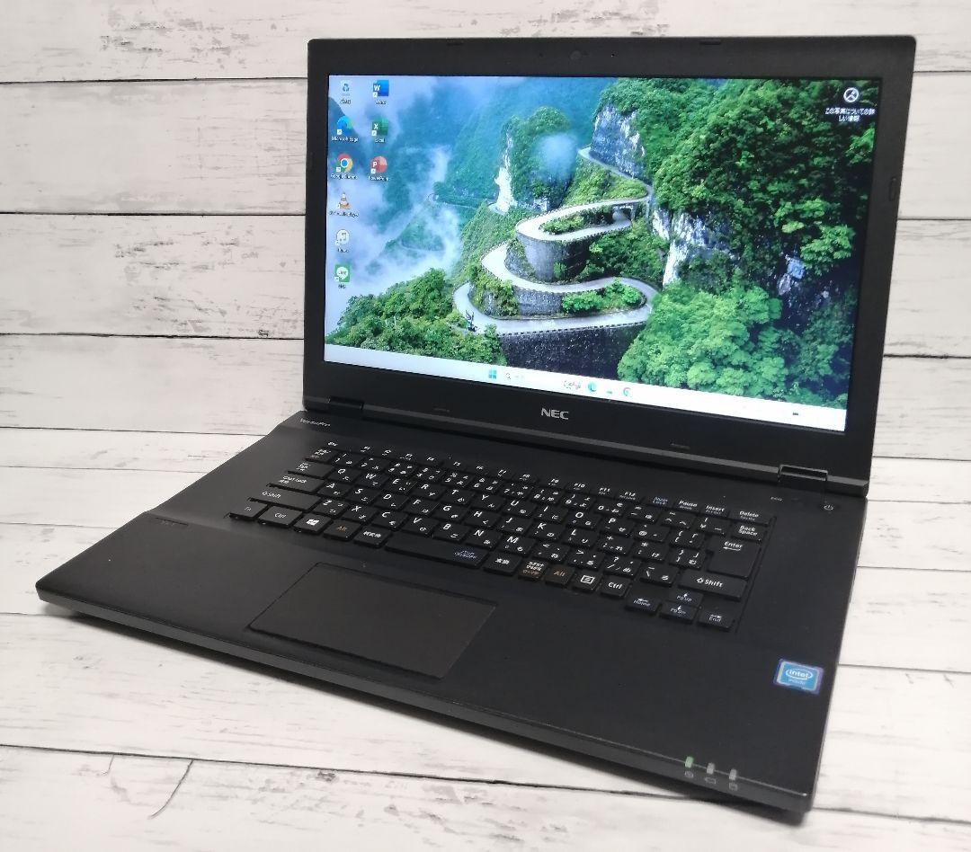 Windows11 NEC ノートパソコン 本体 SSD オフィス付き