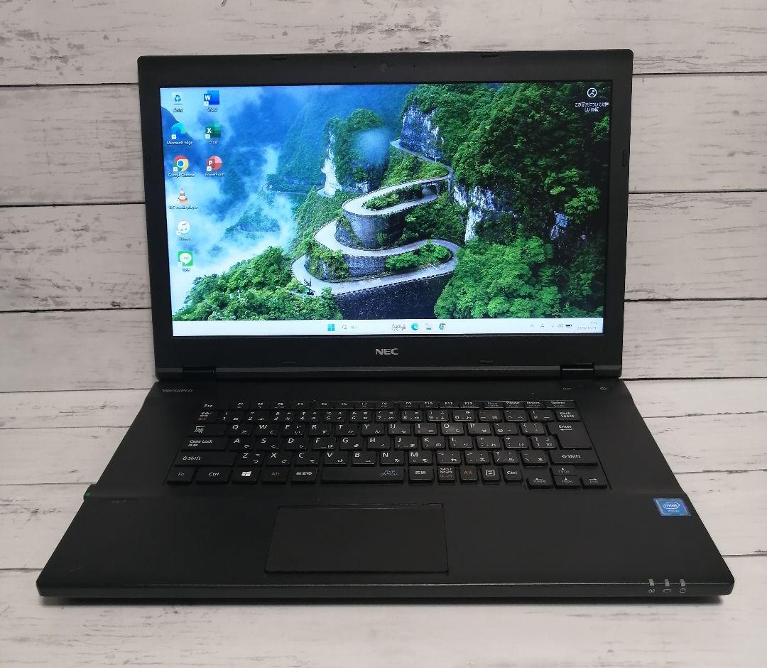 Windows11 NEC ノートパソコン 本体 SSD オフィス付き