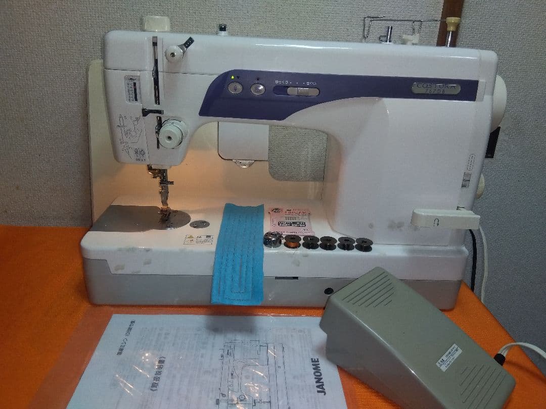 chamさま専用 整備調整済★ジャノメ 職業用ミシン 767DB