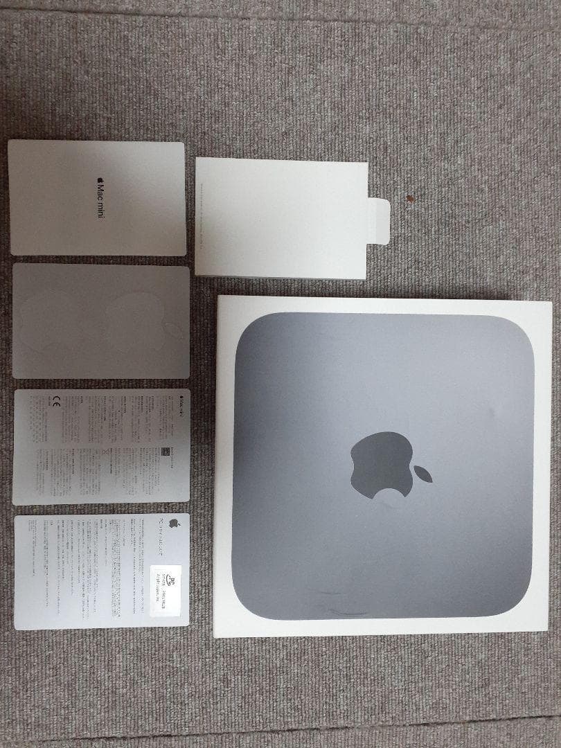 Mac mini 2018 i3/16GB/256GB 元箱・電源ケーブル付き