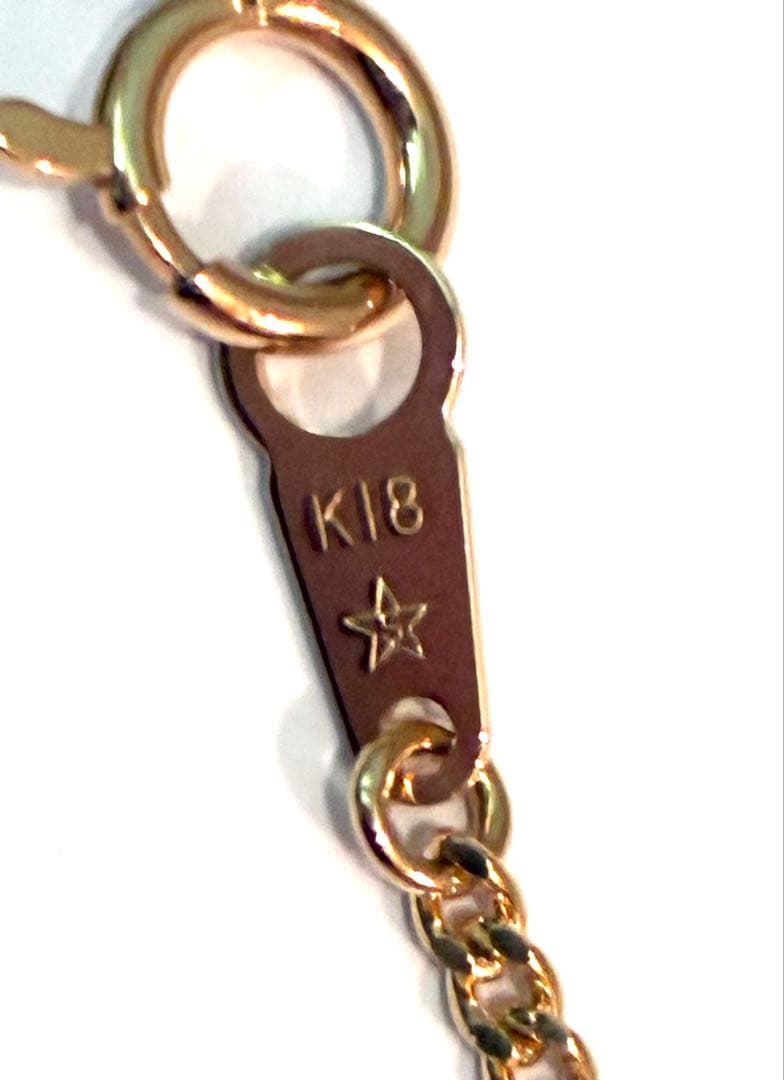 【短期間出品】K18 喜平ネックレス 約50cm 約6.0g