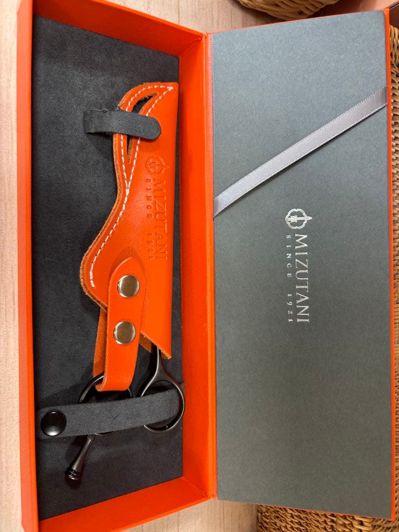 MIZUTANI CRONOS ブラック セニングシザー50%