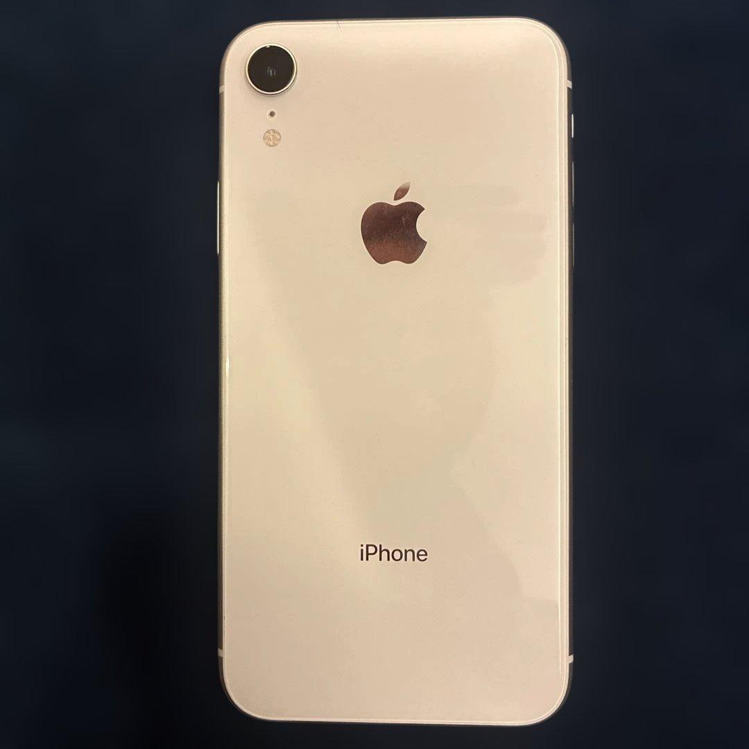 【容量95%】iPhone XR ホワイト 本体 64GB SIMフリー