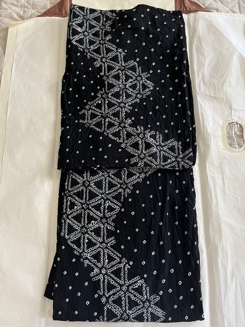 絞り浴衣✴︎雪印