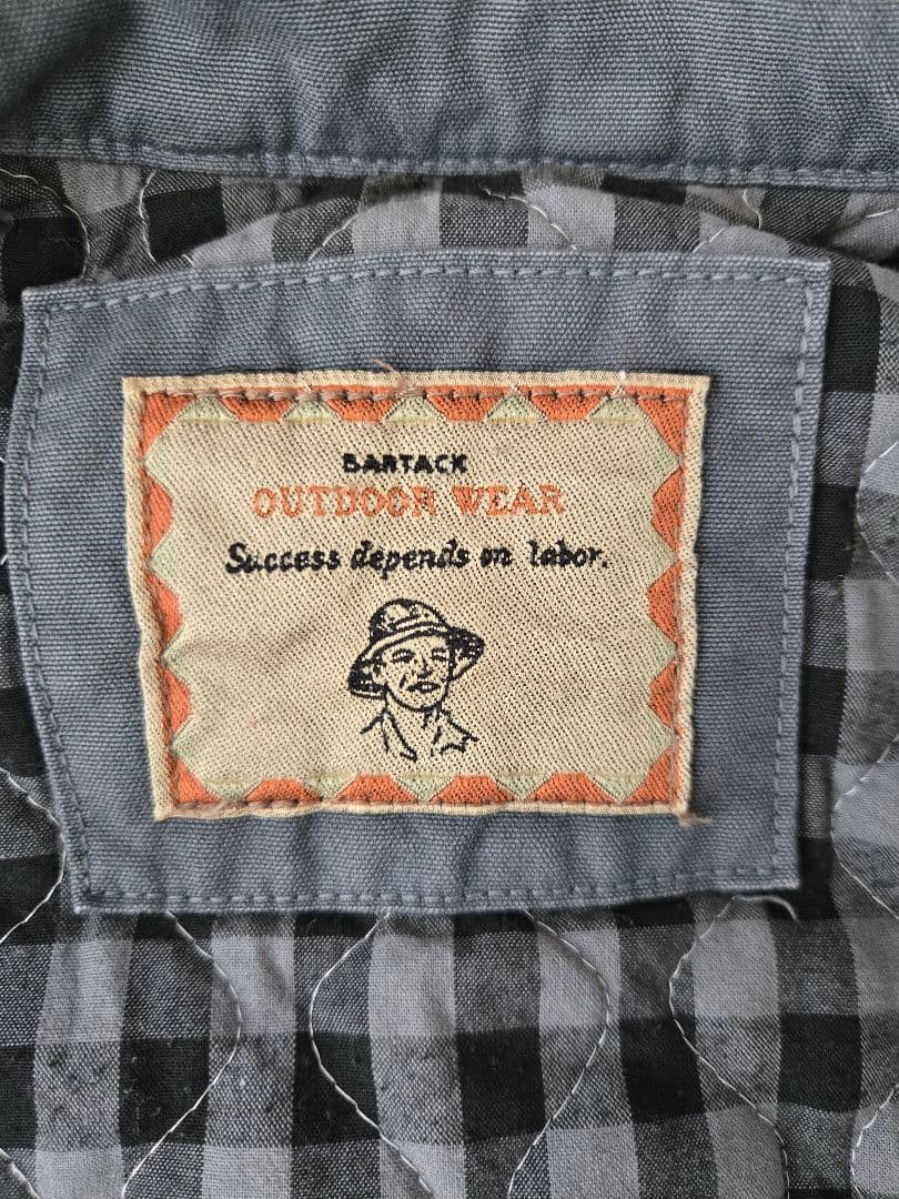 The outdoor WEAR OF BARTACK ハンティングジャケット