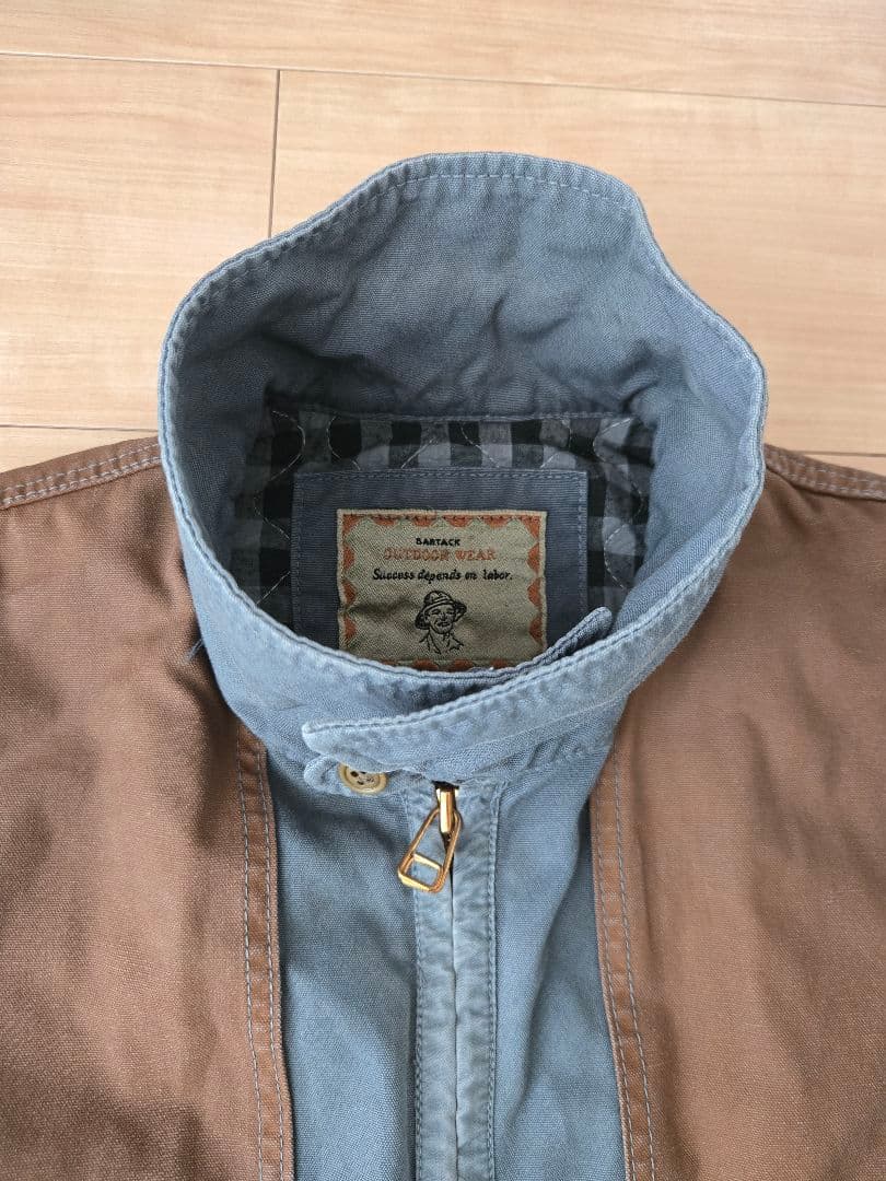 The outdoor WEAR OF BARTACK ハンティングジャケット