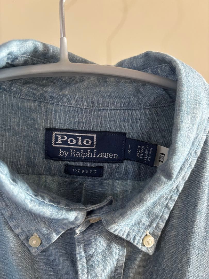 Polo by Ralph Lauren ビックシャツシャンブレー　Mサイズ
