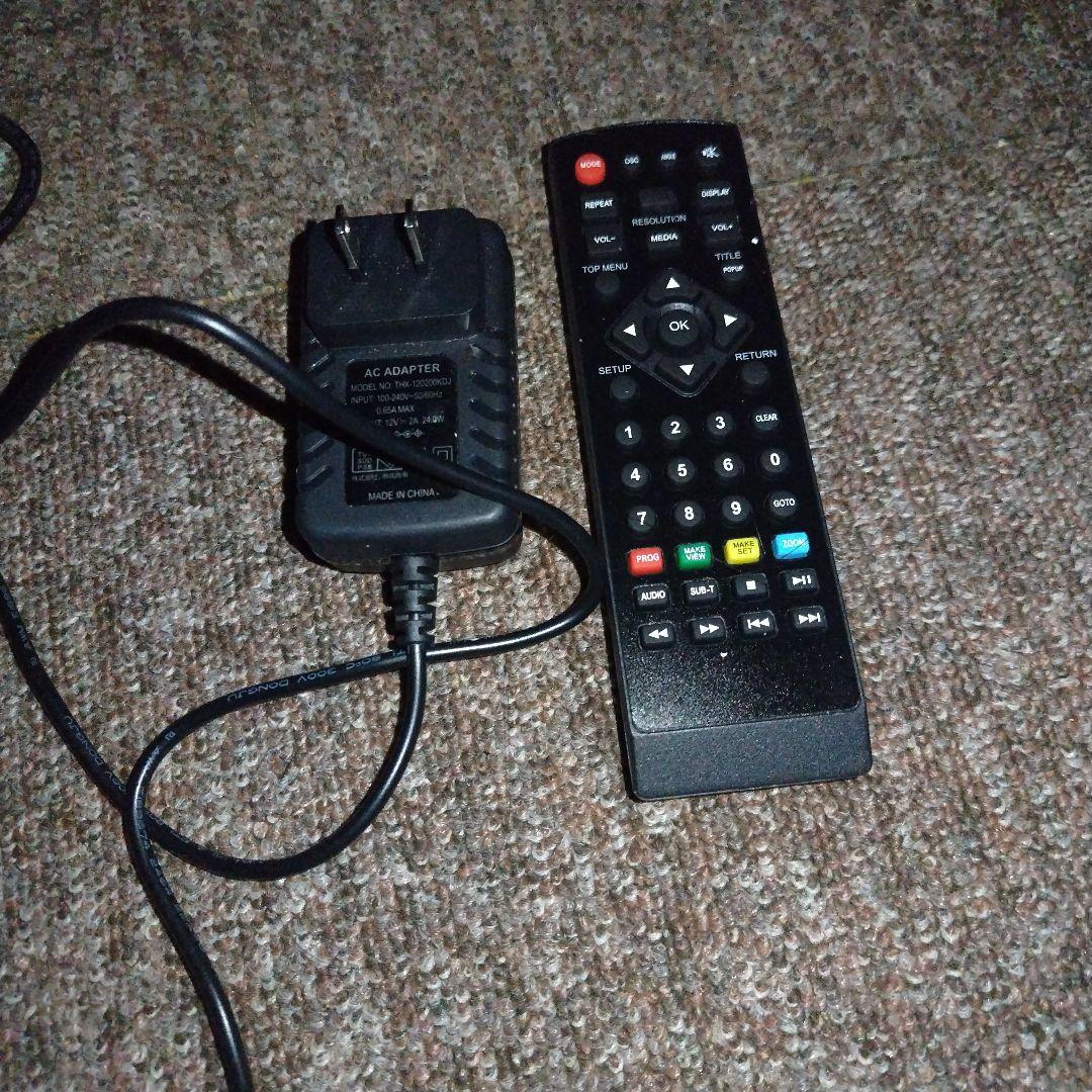 FANGOR ポータブルブルーレイプレーヤー 12型