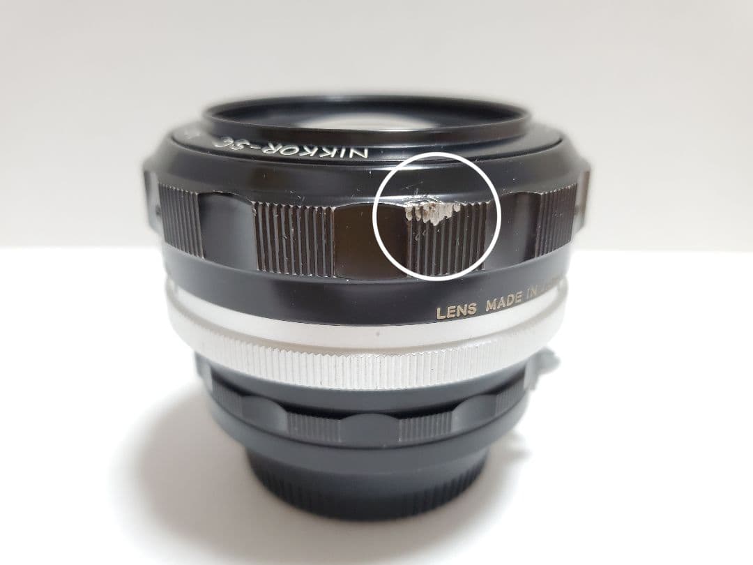 Nikon ニコン NIKKOR-S.C Auto 55mm F1.2　レンズ