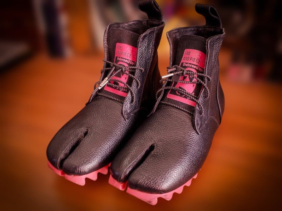 STOF（ストフ）足袋ブーツ Color Sole Tabi Boots 革