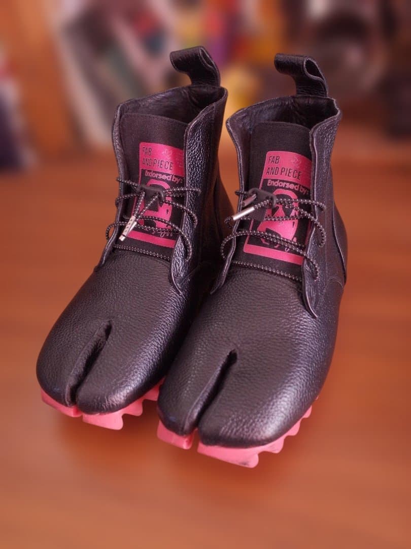 STOF（ストフ）足袋ブーツ Color Sole Tabi Boots 革