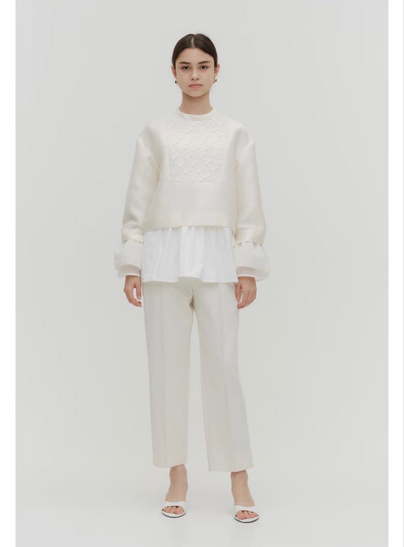 yori shirocon キティリボンボザムブラウス 38