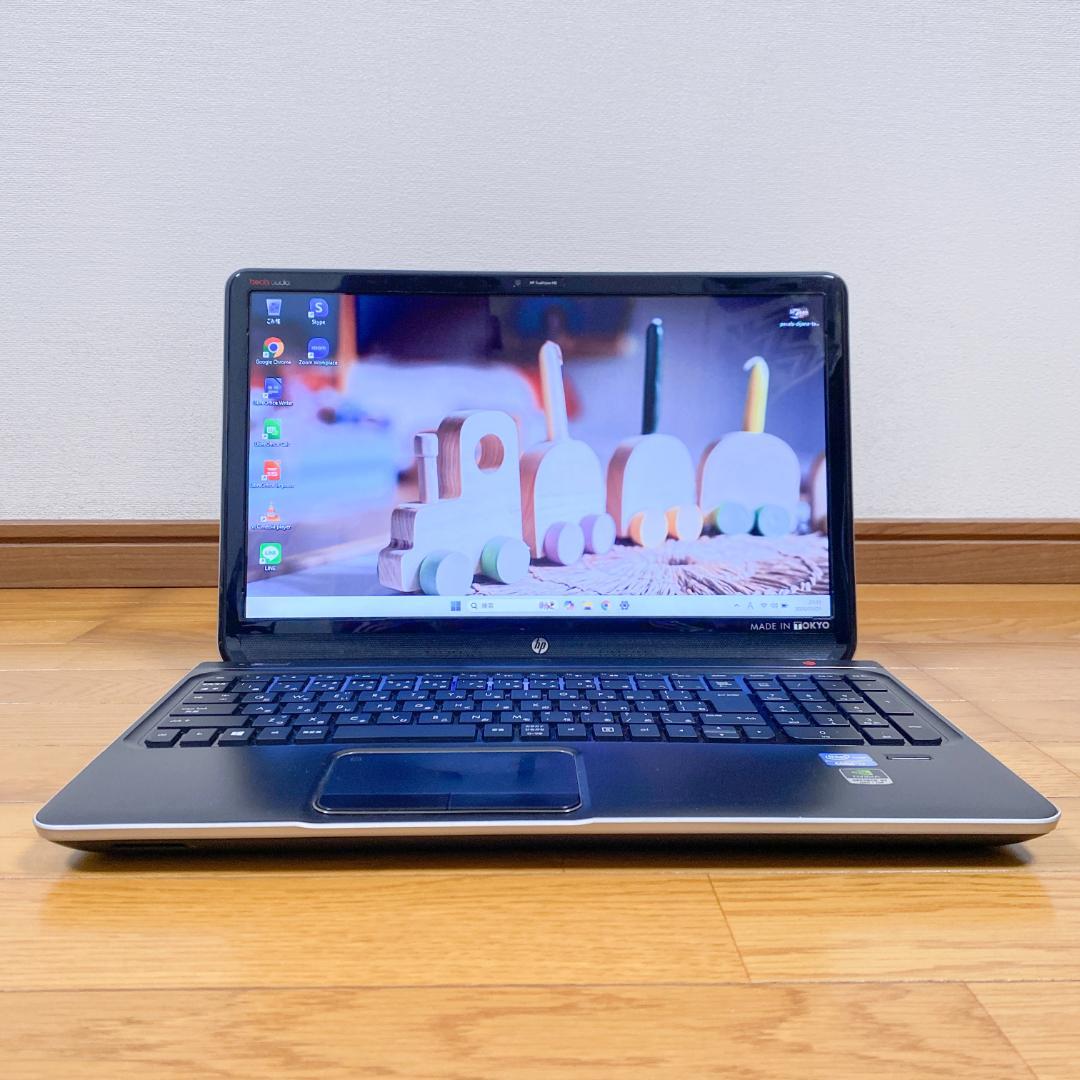 高性能Core i7 メモリ16GB SSD搭載 HPノートパソコン カメラ付