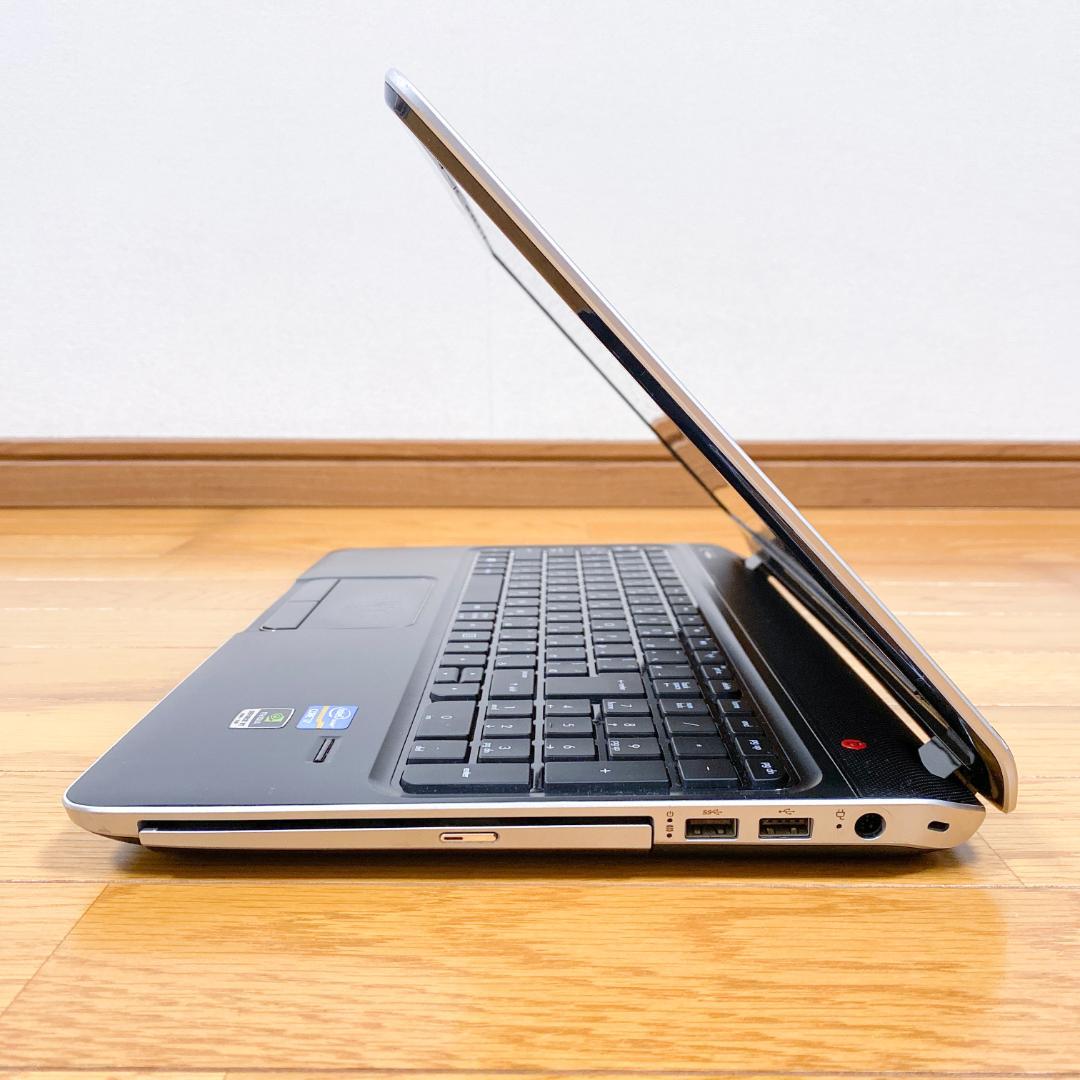 高性能Core i7 メモリ16GB SSD搭載 HPノートパソコン カメラ付