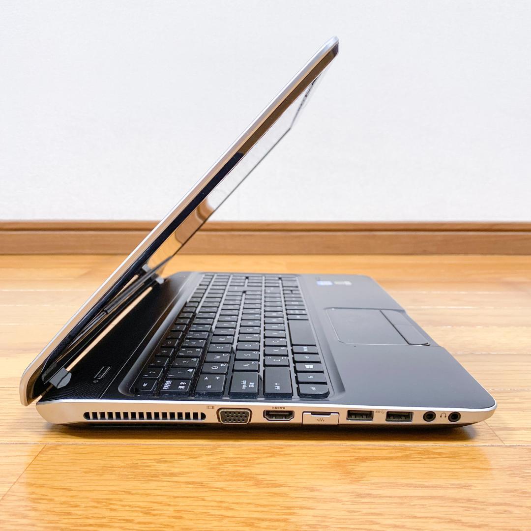 高性能Core i7 メモリ16GB SSD搭載 HPノートパソコン カメラ付