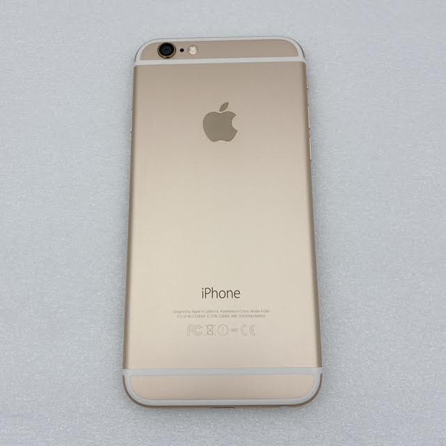 【美品】iPhone6 64GB ゴールド MG4J2J/A バッテリー97%