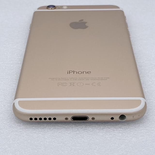 【美品】iPhone6 64GB ゴールド MG4J2J/A バッテリー97%