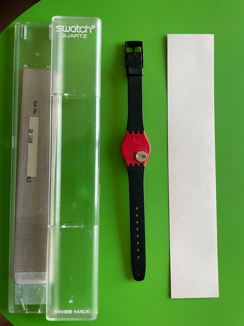 時計 Vintage Swatch Watch 1984 Squiggly LR104