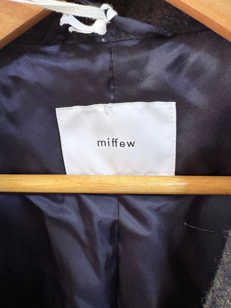 【新品・タグ付き】miffew Tailored Down Jacket