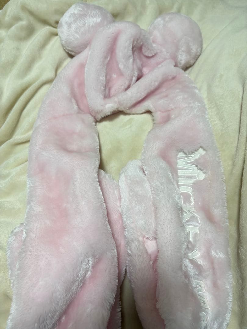 ♡*様 ミッキーマウス フード付きマフラー マフラーキャップ