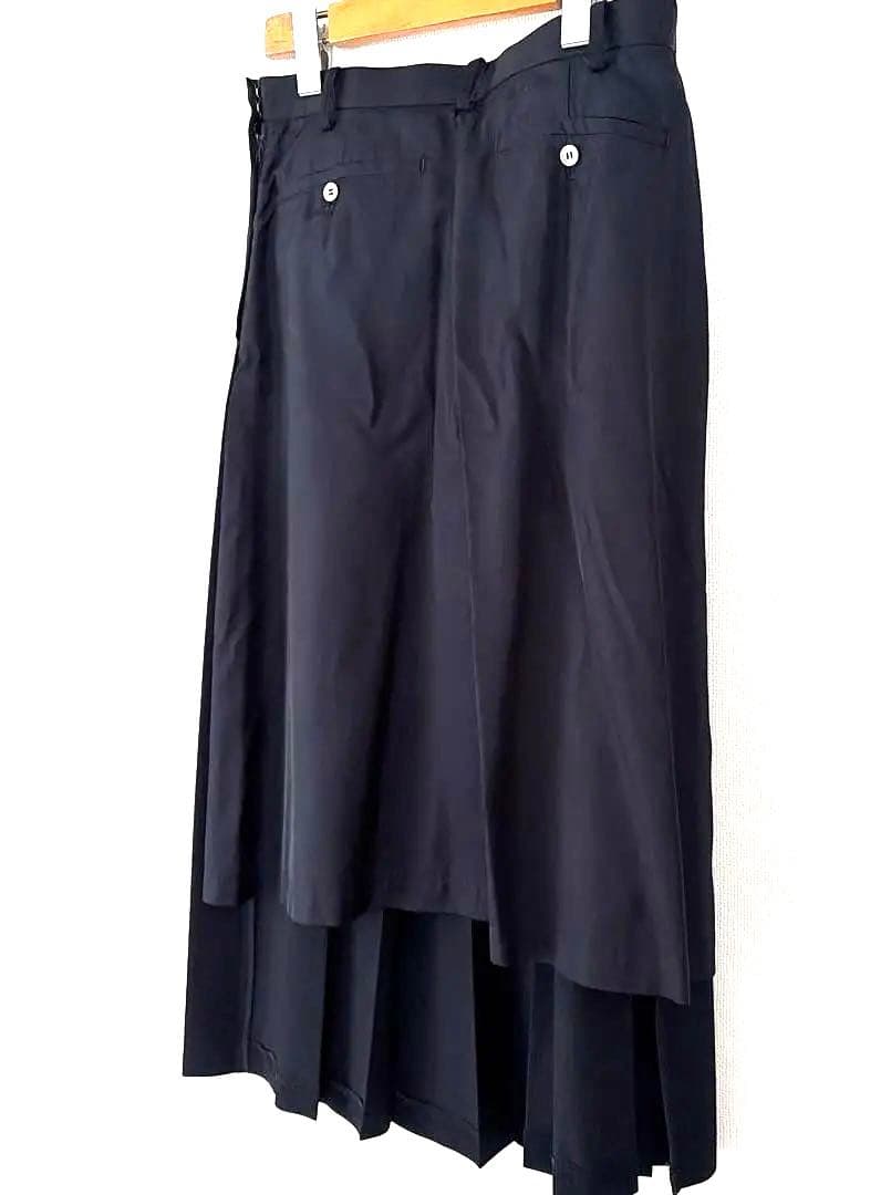 新品　トリコ コムデギャルソン　プリーツドッキングスカート