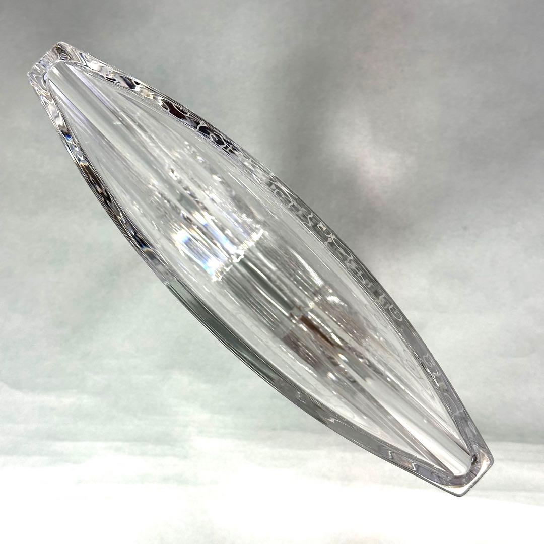 バカラ ランデブー フラワーベース エッチング ツタ模様 H21cm 新品未使用