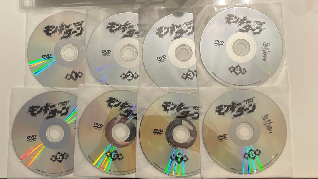 ⭐︎全巻セット⭐︎モンキーターン/モンキーターンV　DVD　全16巻1期+2期セット