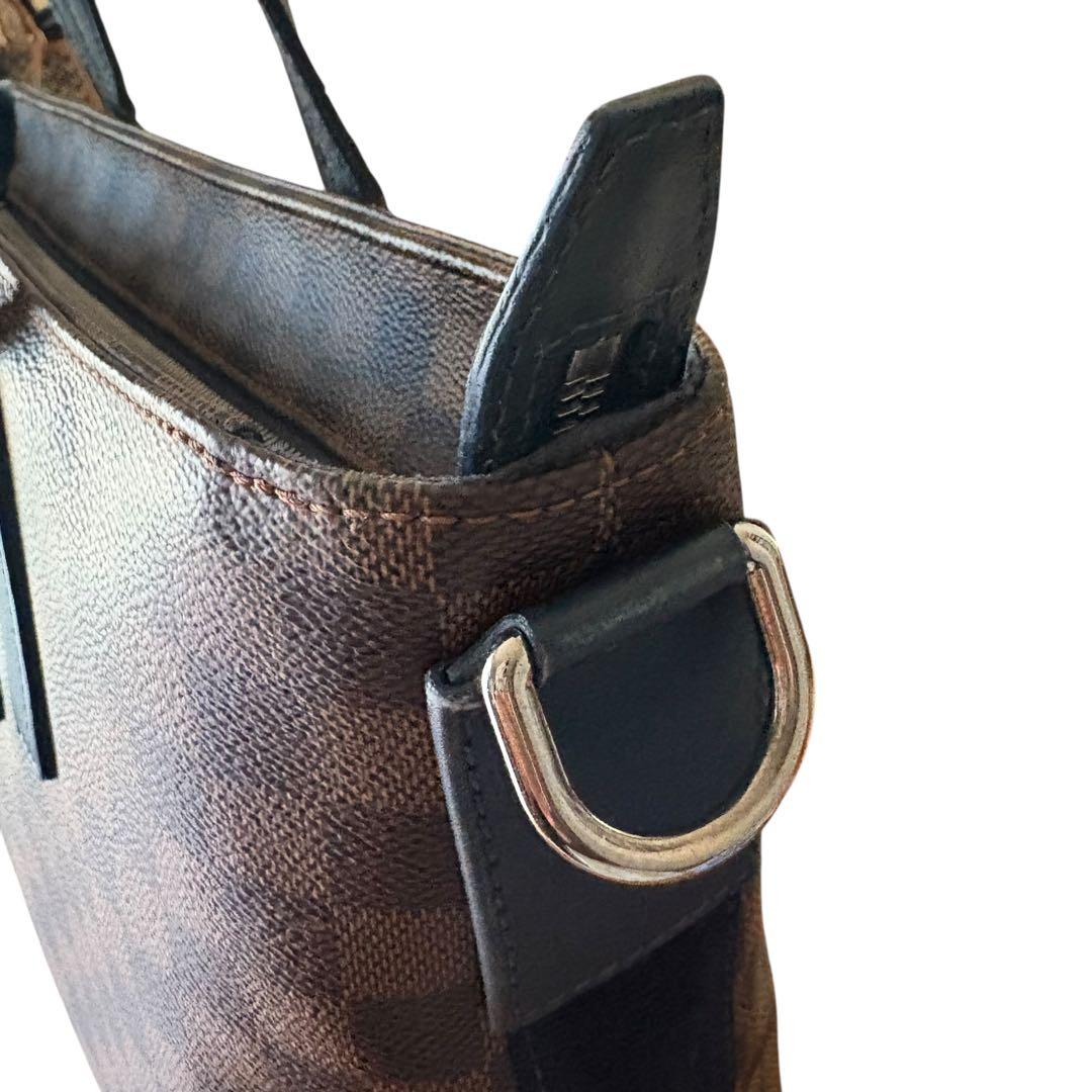 ルイヴィトン ダミエ エベヌ ヘラルド ビジネストート A4可　ブラウン　肩掛け