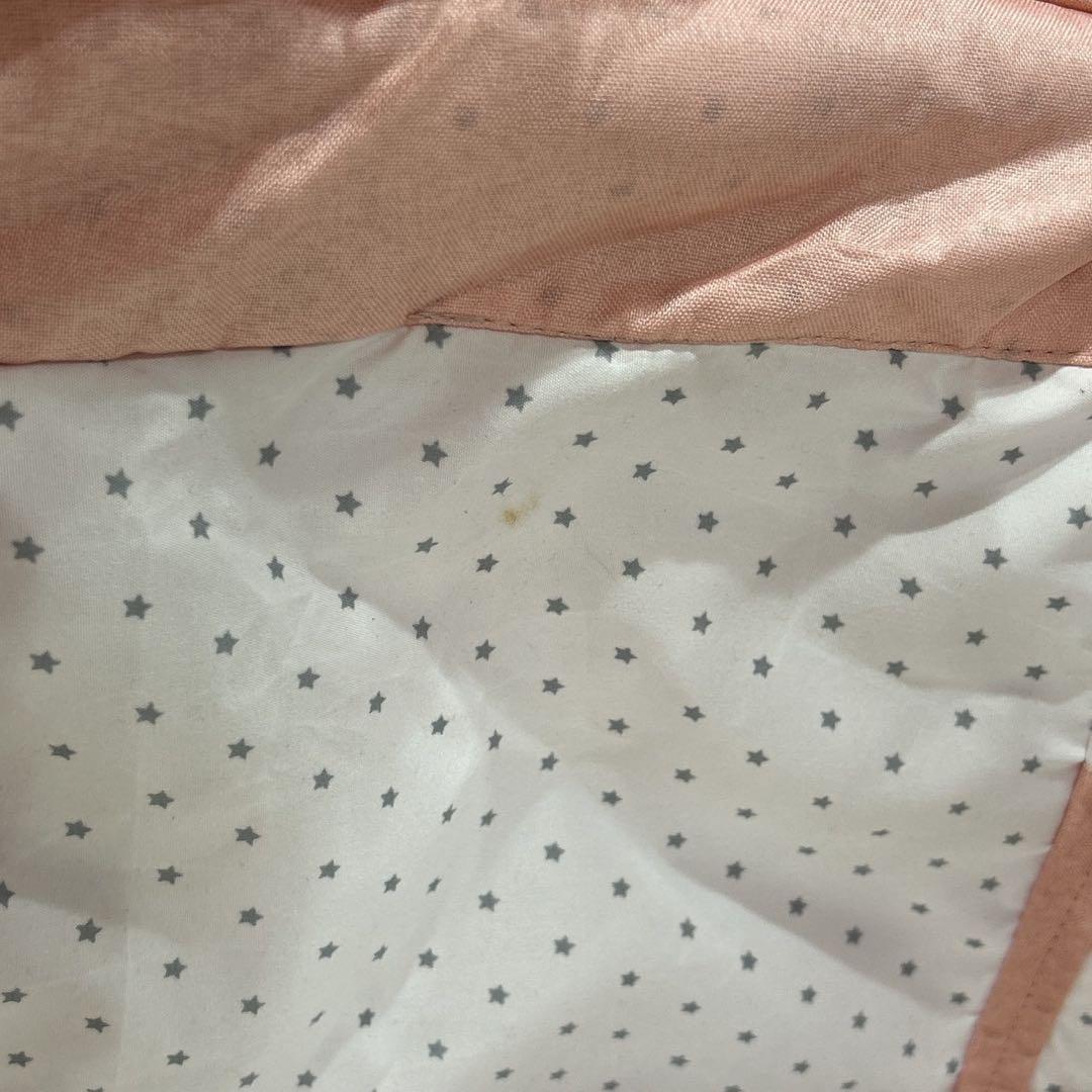 【911】✨美品✨　多機能ベビーベッド　ピンク　ゆりかご　蚊帳付き