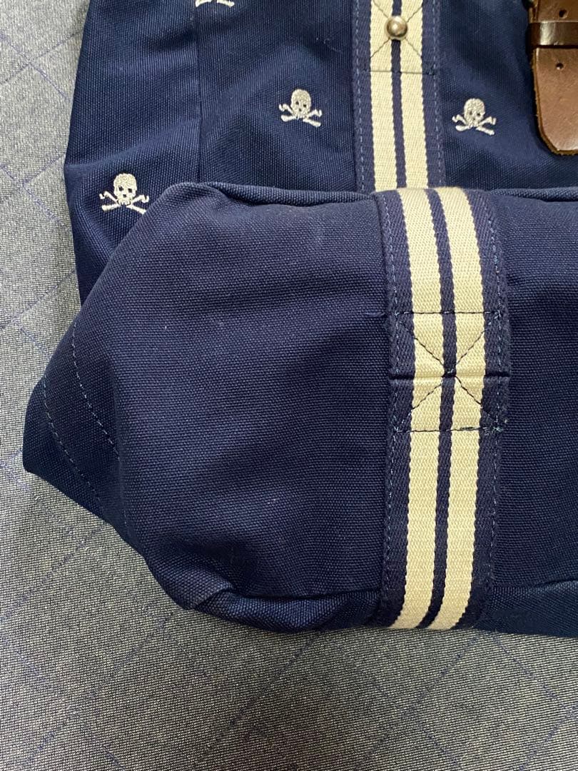 ラルフローレンラグビー トートバッグ　ネイビー