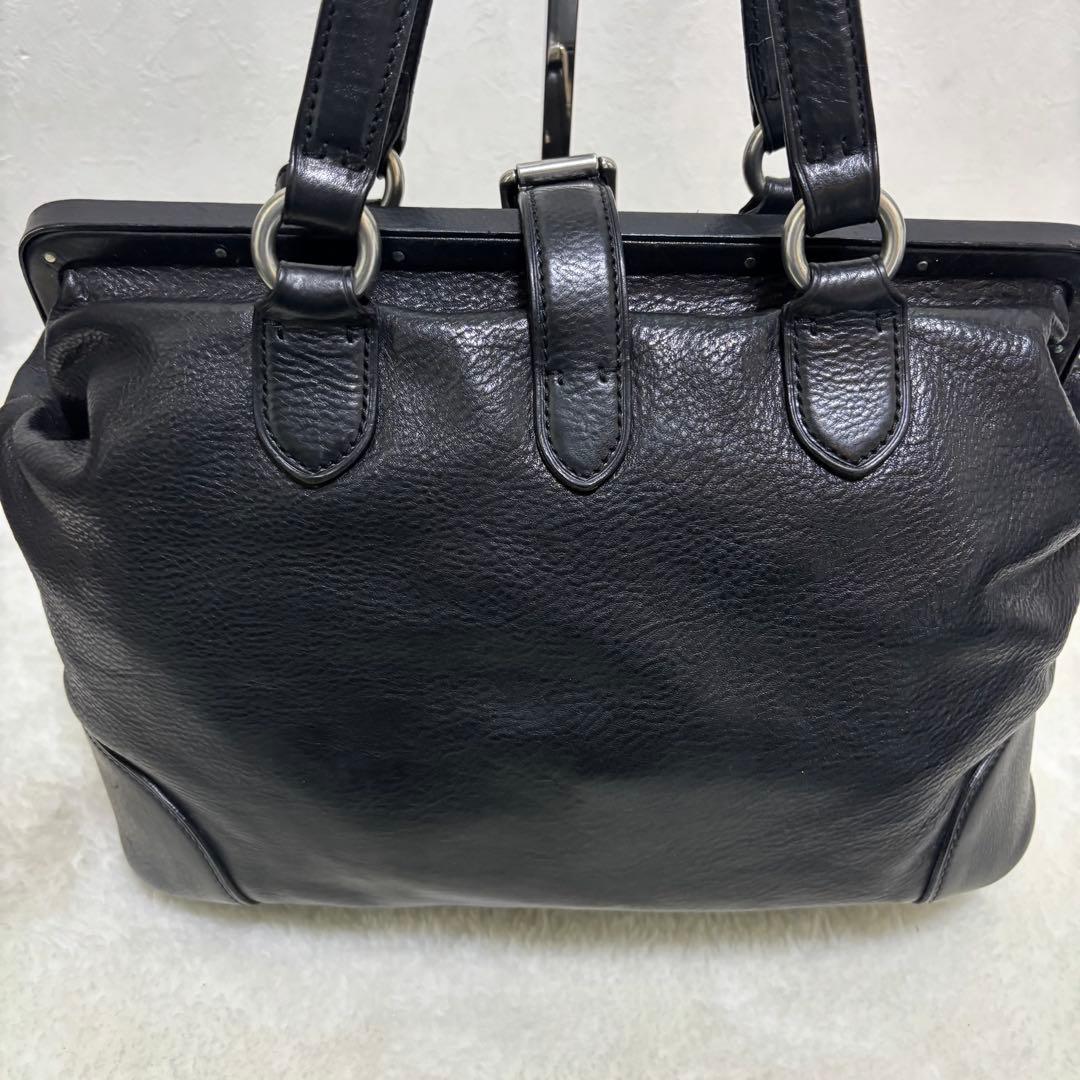 【極希少】ラルフローレン トートバッグ レザー エンボスロゴ 2way 収納袋