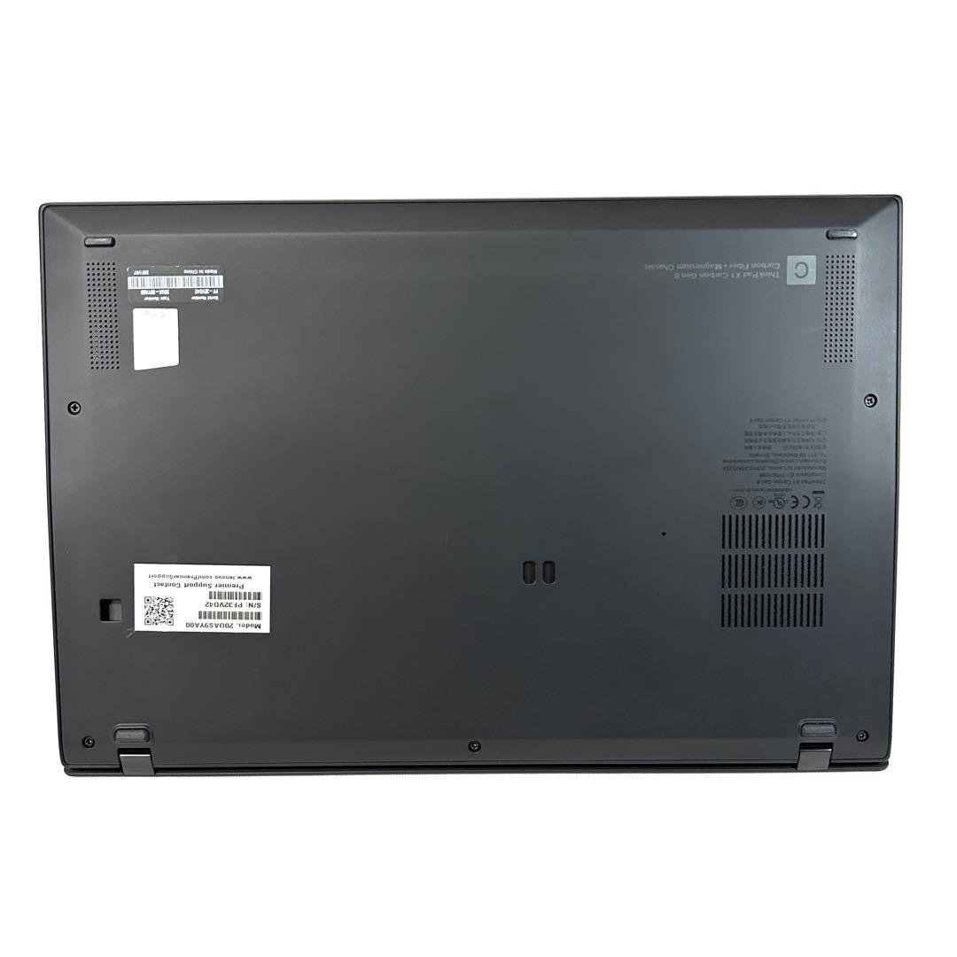 超美品 Lenovo X1 Carbon Gen8 バッテリー超良好 オフィス