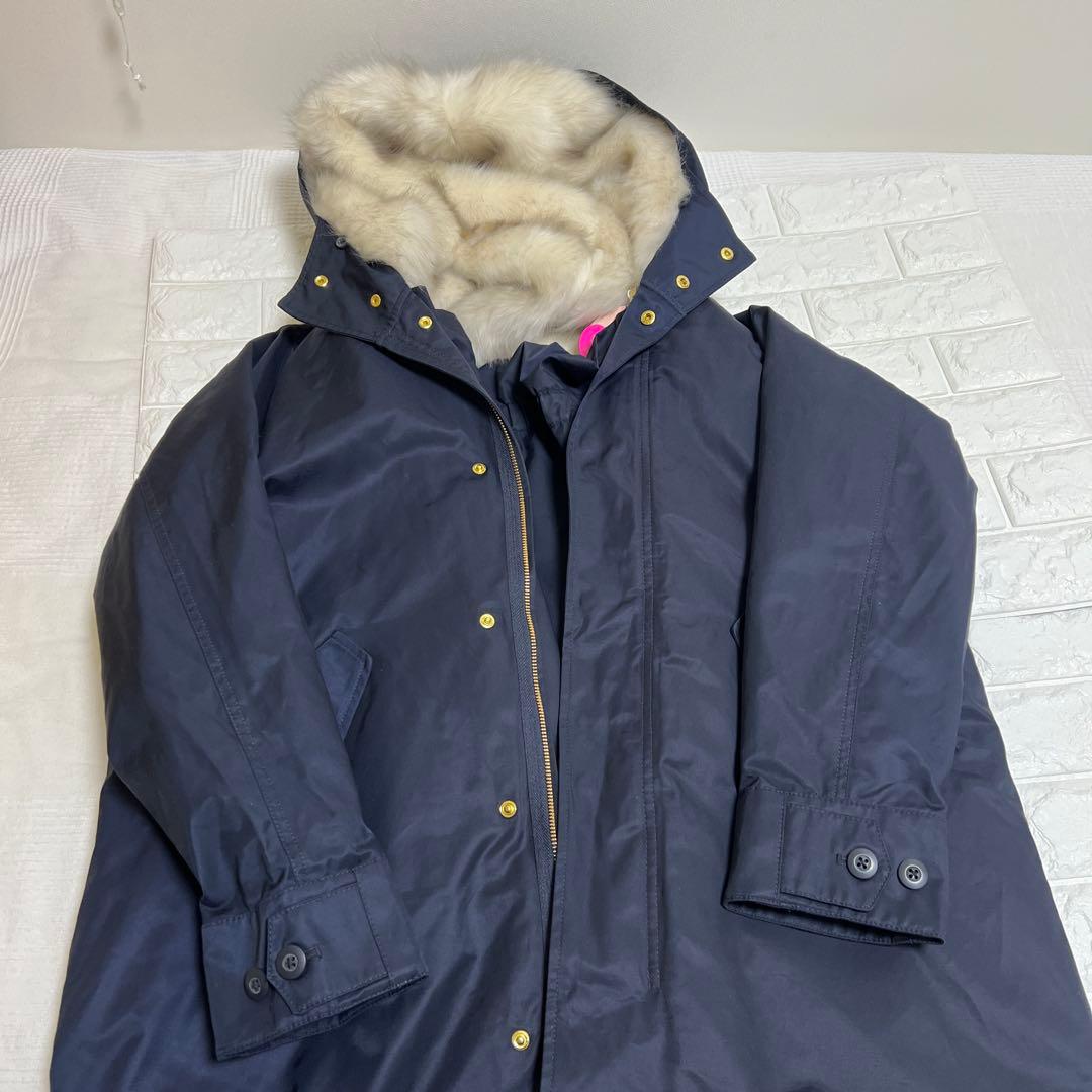 LEPSIM 【未使用タグ付】マタニティ　モッズコート ママコート　紺色