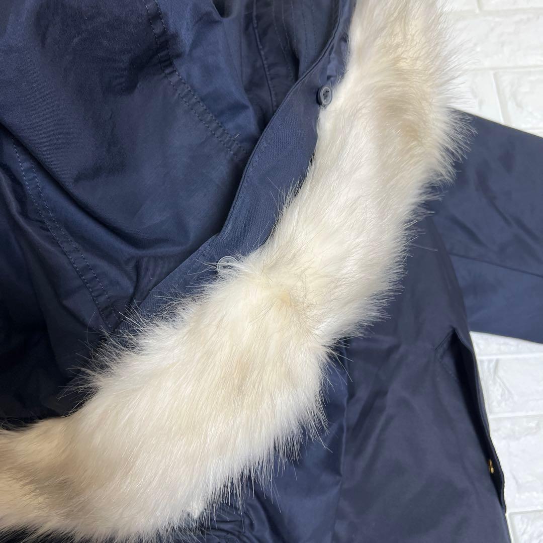 LEPSIM 【未使用タグ付】マタニティ　モッズコート ママコート　紺色