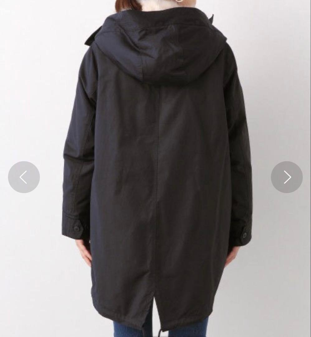 LEPSIM 【未使用タグ付】マタニティ　モッズコート ママコート　紺色