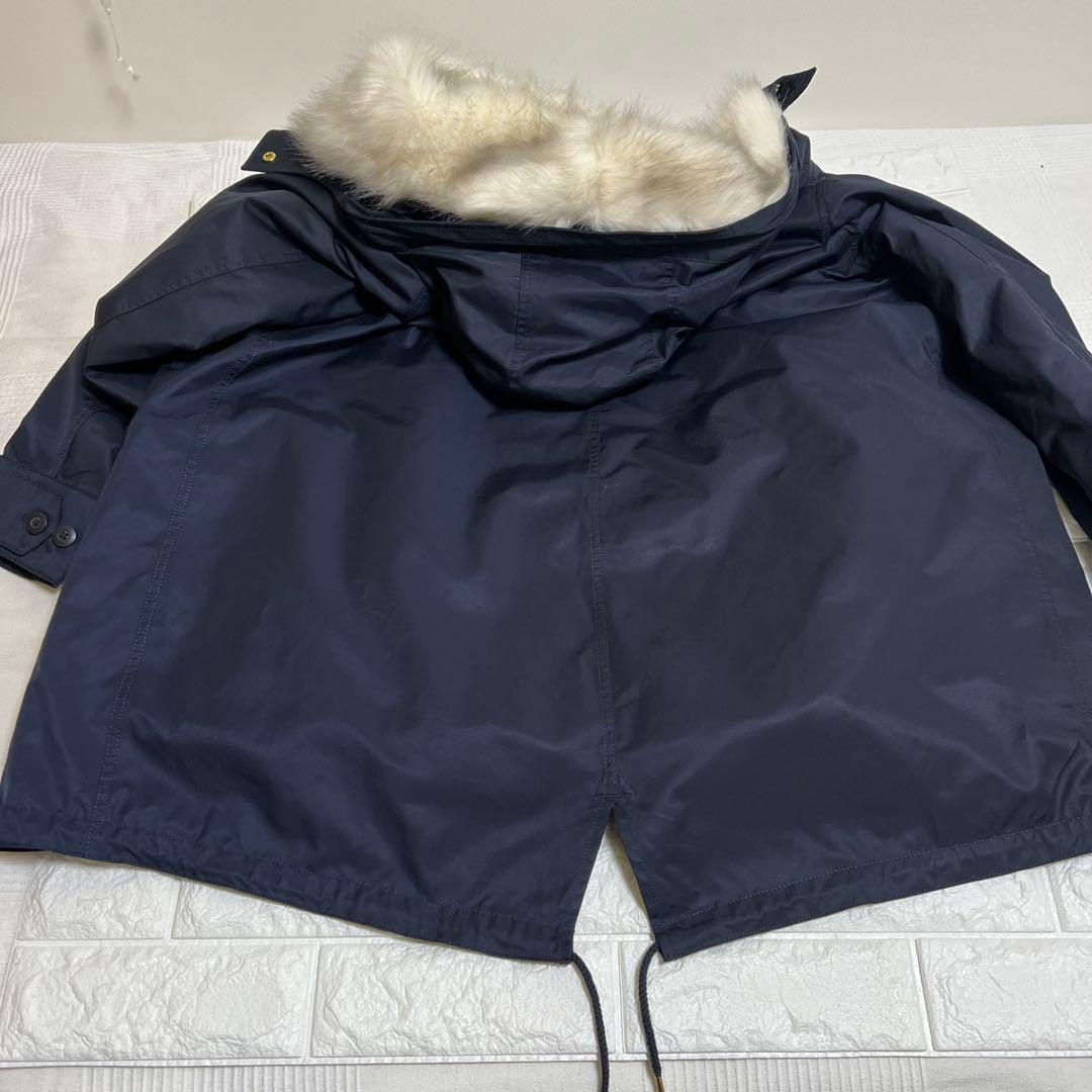 LEPSIM 【未使用タグ付】マタニティ　モッズコート ママコート　紺色