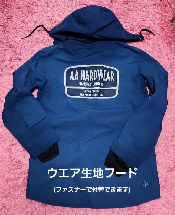 AA HARDWEAR スノーボードウエア上下セット 着画有