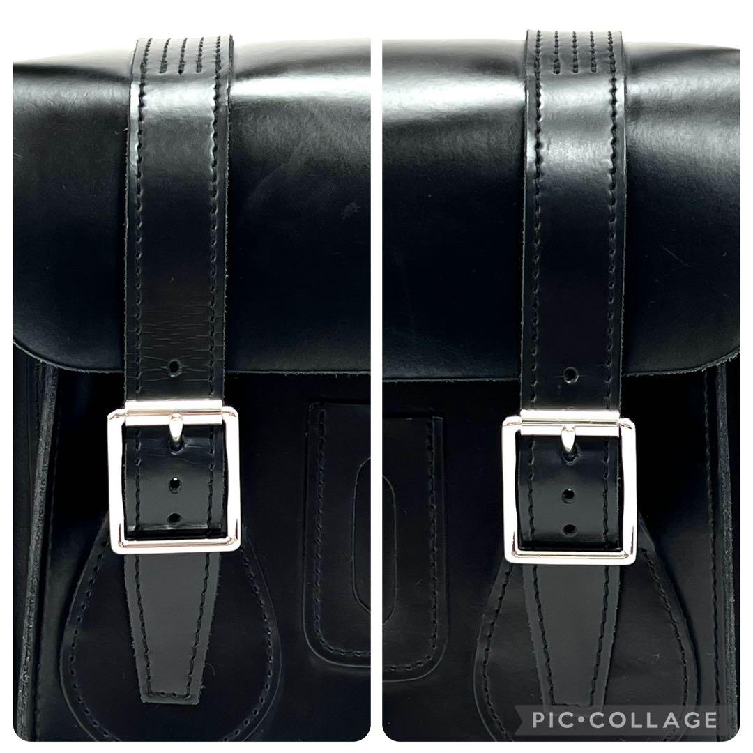 ドクターマーチン　ショルダーバッグ　レザー　サッチェルバッグ　クロスボディ