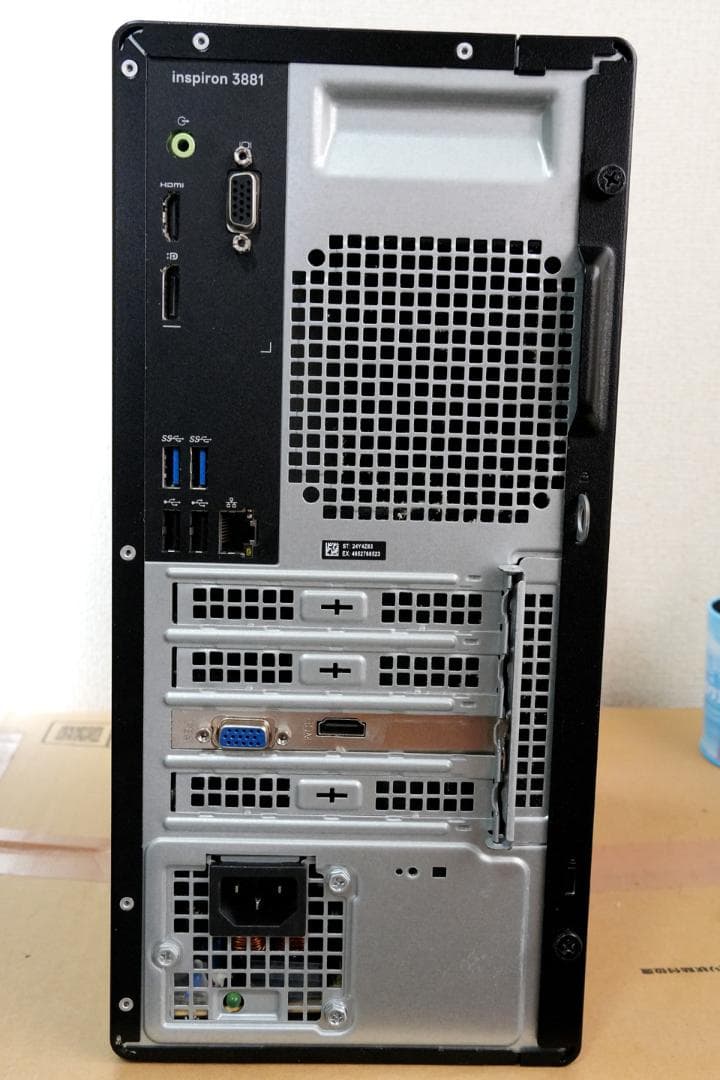 【中古】DELL Inspiron 3881 Core i3-10100