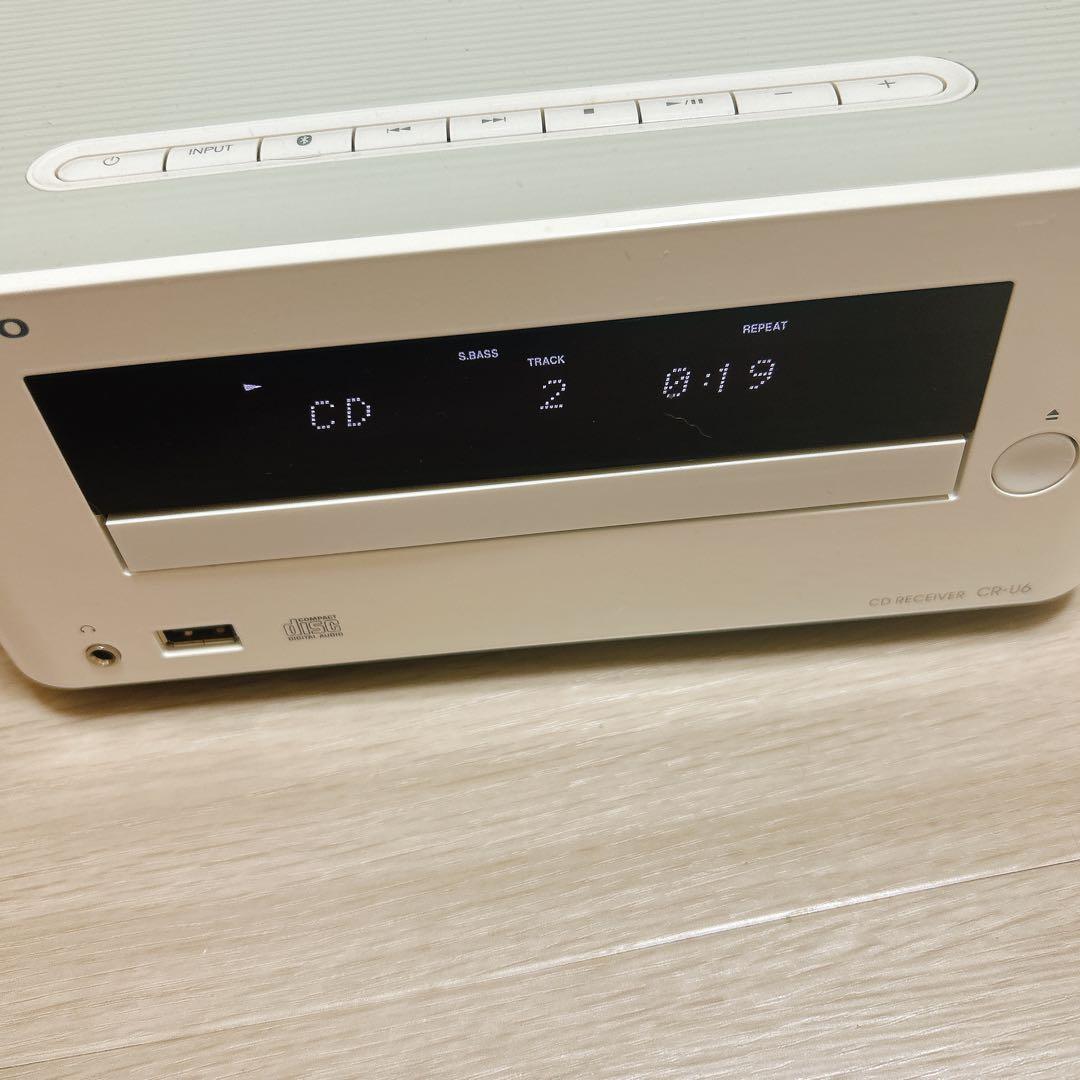 ONKYOミニコンポ CR-U6 ホワイト　動作確認済