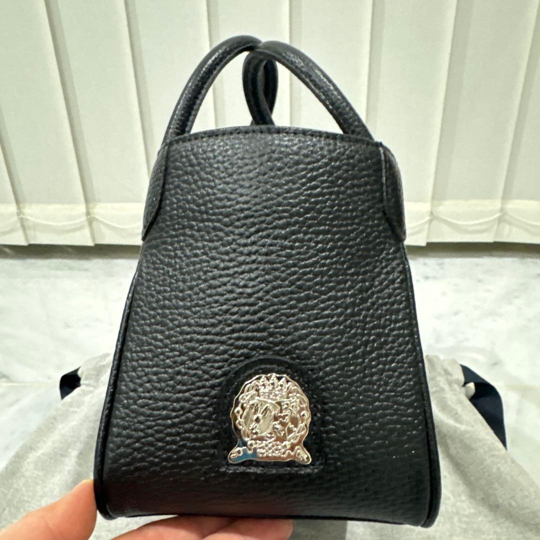 【美品】ADMJ 黒 ハンドバッグ 卒業式　入学式