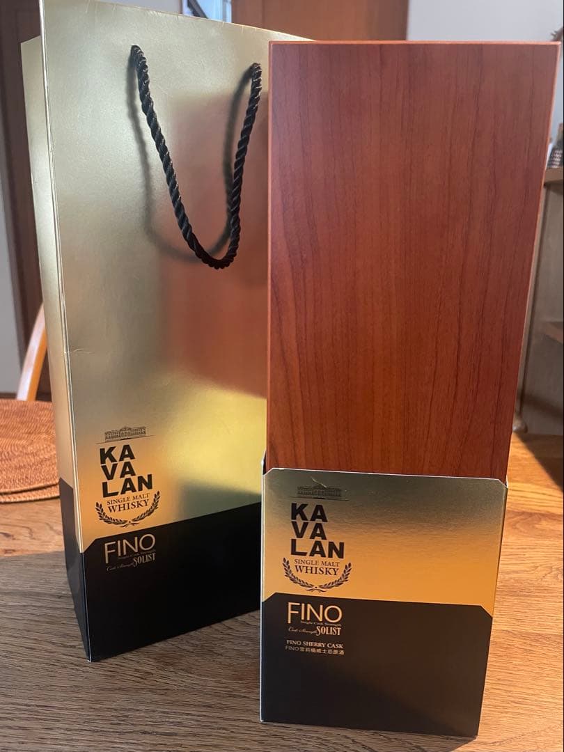 木箱・紙袋付き⭐︎KAVALAN FINO SHERRY CASK 1000ml