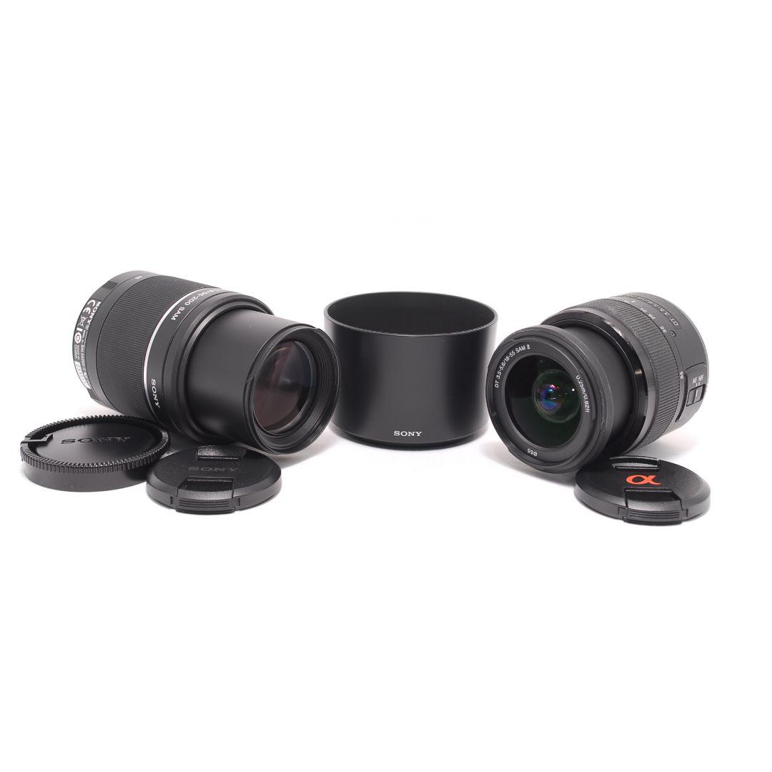 ❤即購入1000円OFF❤美品❤ SONY α65 望遠レンズ ダブルズーム
