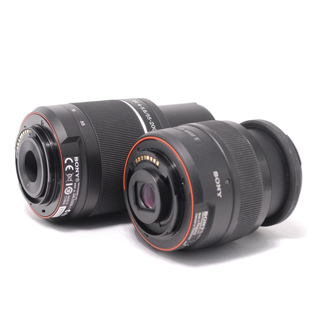 ❤即購入1000円OFF❤美品❤ SONY α65 望遠レンズ ダブルズーム
