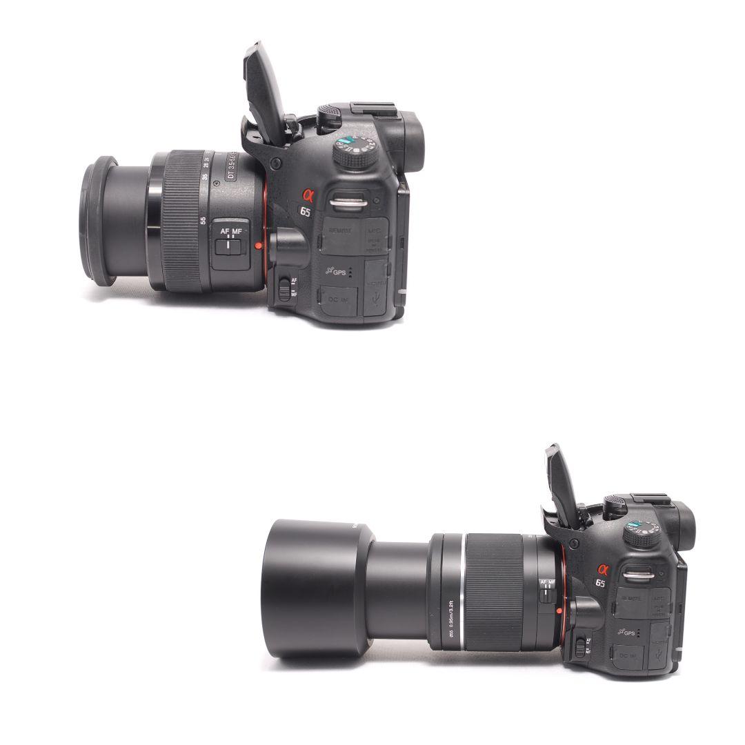 ❤即購入1000円OFF❤美品❤ SONY α65 望遠レンズ ダブルズーム