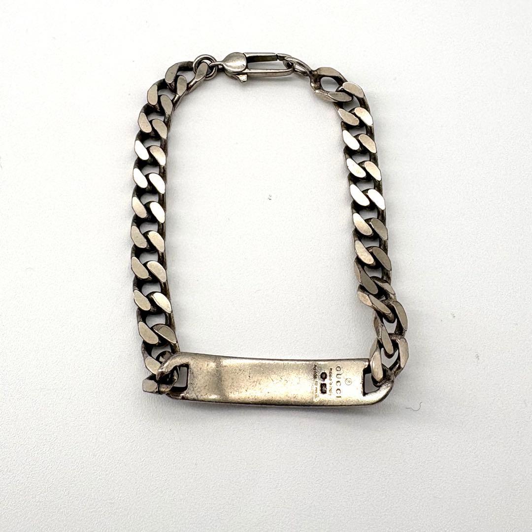 グッチ ブレスレット シェリーライン ディアマンティッシマ 喜平 シルバー925