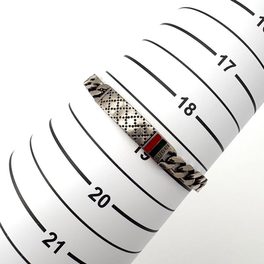 グッチ ブレスレット シェリーライン ディアマンティッシマ 喜平 シルバー925